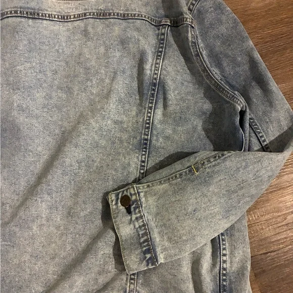 Men Levi’s relaxed trucker vintage style Light Blue Denim Jacket XL - Picture 10 of 10